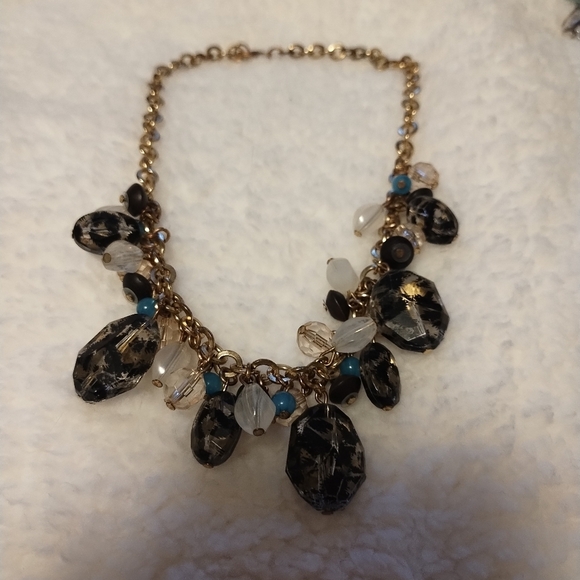 Set of 4 vintage beaded necklaces - Picture 7 of 14